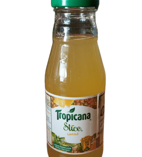 تروبيكانا اناناس tropicana ananas slice 240ml